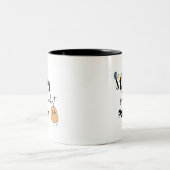 unabhängige Kartoffelsorte-Tasse Zweifarbige Tasse (Mittel)
