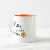 unabhängige Kartoffelsorte-Tasse Zweifarbige Tasse (Vorderseite Links)