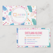 Unabhängige Mode-Einzelhändler-Visitenkarten Boho Visitenkarte (Vorne/Hinten)