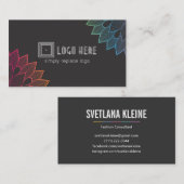 Unabhängige Mode-Einzelhändler-Visitenkarten Visitenkarte (Vorne/Hinten)