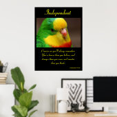 Unabhängige Poster Tier 21 (Heimbüro)