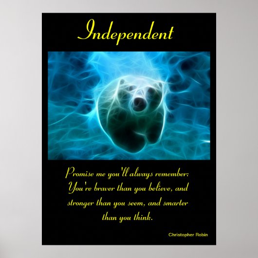 Unabhängige Poster Tier 26 (Vorne)