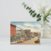 unabhängige Straße, Shamokin, Pennsylvania Postkarte (Stehend Vorderseite)