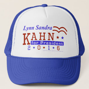 Unabhängiger 2016 Lynn-S Kahn Präsidenten-Wahl Truckerkappe