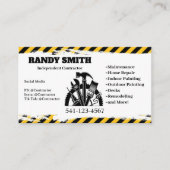 Unabhängiger Auftragnehmer Visitenkarte (Vorderseite)