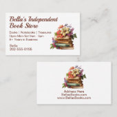 Unabhängiger Buchladen Visitenkarte (Vorne/Hinten)