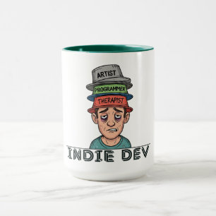 Unabhängiger Entwickler Tasse