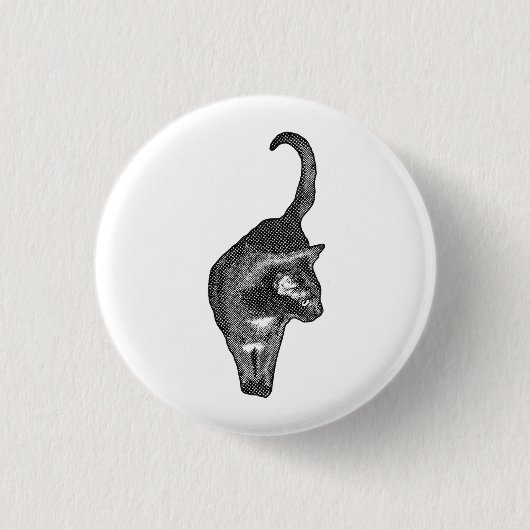 Unabhängiger Katzenschmuck Button (Vorderseite)