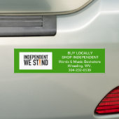 Unabhängiger stehen wir Autoaufkleber (Auf Auto)