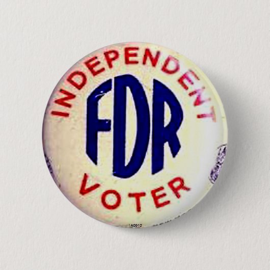Unabhängiges FDR - Knopf Button (Vorderseite)