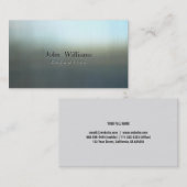 Unabhängiges freelance Metall professionell Visitenkarte (Vorne/Hinten)