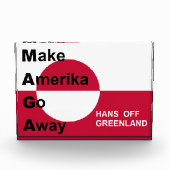 Unabhängiges Grönland Fotoblock (Vorderseite)