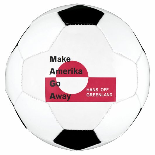Unabhängiges Grönland Fußball (Vorderseite)