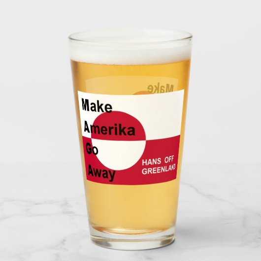 Unabhängiges Grönland Glas (Vorne (Gefüllt))