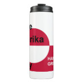 Unabhängiges Grönland Thermosbecher (Vorderseite)