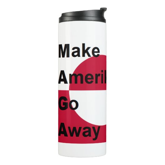 Unabhängiges Grönland Thermosbecher (Nach links gedreht)