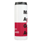 Unabhängiges Grönland Thermosbecher (Rückseite)