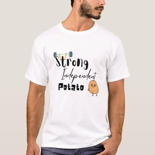 unabhängiges Kartoffel T-Shirt (Vorderseite)