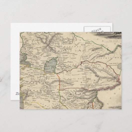 Unabhängiges Karton Postkarte (Vorne/Hinten)