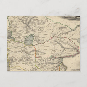 Unabhängiges Karton Postkarte