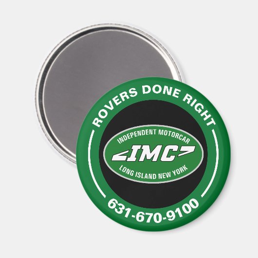 UNABHÄNGIGES MOTORKRAFTZEICHEN MAGNET (Vorderseite/Rückseite)