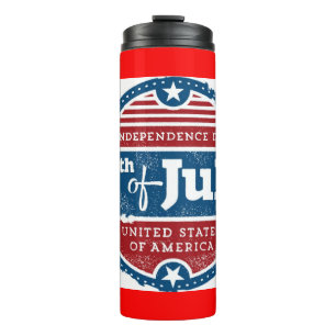 Unabhängigkeit Amerikas Thermosbecher