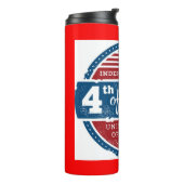 Unabhängigkeit Amerikas Thermosbecher (Nach links gedreht)
