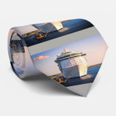 Unabhängigkeit an Cozumel-Streifen Krawatte (Gerollt)