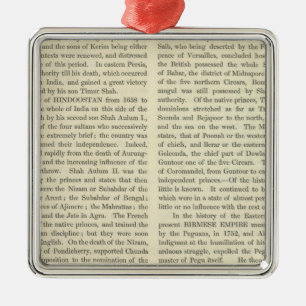 Unabhängigkeit der Staatanzeige 1783 Ornament Aus Metall