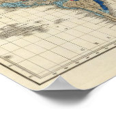 Unabhängigkeit der Staaten 1783 AD Poster (Ecke)