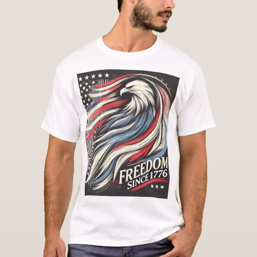 Unabhängigkeit der USA T-Shirt (Vorderseite)