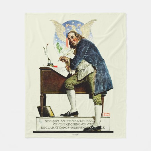 Unabhängigkeit Fleecedecke (Vorderseite)