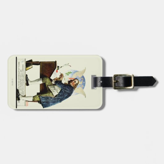 Unabhängigkeit Gepäckanhänger (Vorderseite horizontal)