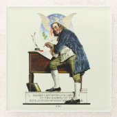 Unabhängigkeit Glasuntersetzer (Vorderseite)