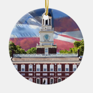 Unabhängigkeit Hall Keramik Ornament