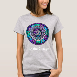 Unabhängigkeit Mandala ~ Die Veränderung des Lila T-Shirt