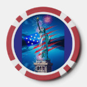 UNABHÄNGIGKEIT POKERCHIPS (Rückseite)