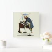 Unabhängigkeit Quadratische Wanduhr (Zuhause)