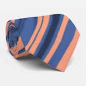 Unabhängigkeit und Abstrakte moderne Streifen Krawatte (Gerollt)