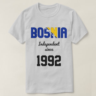 Unabhängigkeit von Bosnien und Herzegowina T-Shirt
