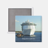 Unabhängigkeit von Cozumel Magnet (Vorderseite/Rückseite)