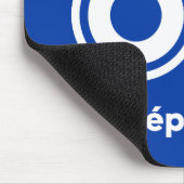 Unabhängigkeit von Quebec OUI Mousepad (Ecke)