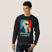 Unabhängigkeit wird gewonnen George Washington Una Sweatshirt (Vorne ganz)