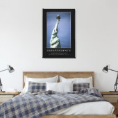 Unabhängigkeit: Zitat 1 Leinwanddruck (Insitu (Schlafzimmer))