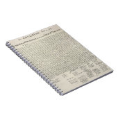 Unabhängigkeitsbericht Notizblock (Rechte Seite)