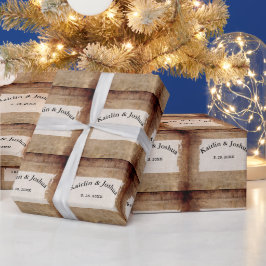Unabhängigkeitserklärung 📜 1776 Hochzeit Geschenkpapier