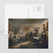 Unabhängigkeitserklärung - 1819 postkarte (Vorne/Hinten)