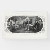 Unabhängigkeitserklärung: 2 Dollar, Etching Banner (Horizontal)