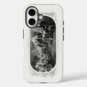 Unabhängigkeitserklärung: 2 Dollar, Etching Case-Mate iPhone Hülle (Rückseite)