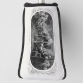 Unabhängigkeitserklärung: 2 Dollar, Etching Golf Headcover (Rotieren 90)